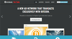 Desktop Screenshot of bitcoinads.com